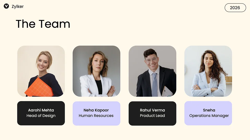 Employee Handbook Presentation Template