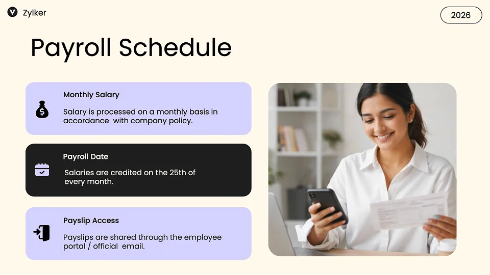 Employee Handbook Presentation Template
