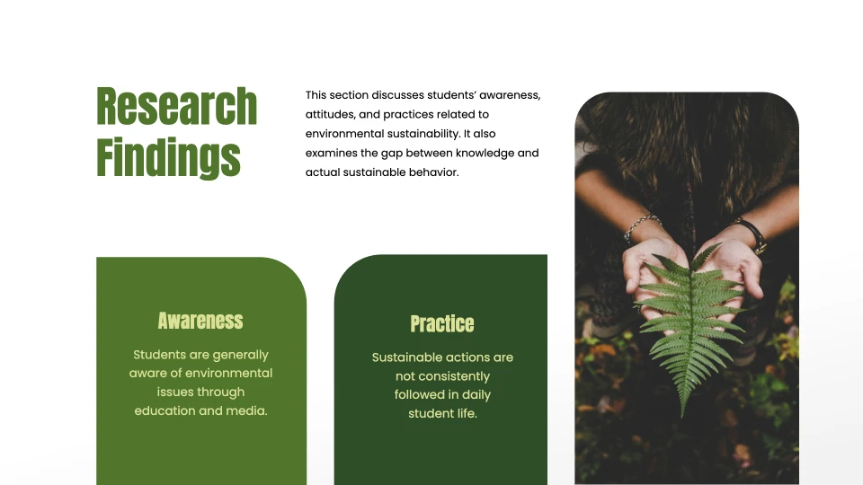 Environmental Thesis Presentation Template
