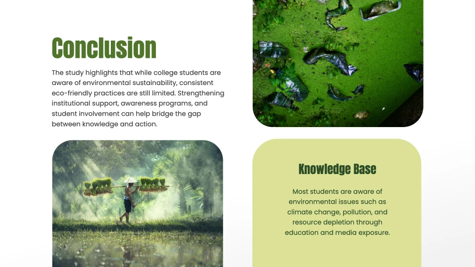 Environmental Thesis Presentation Template