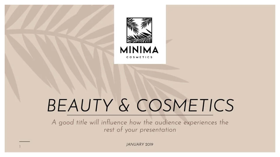 Beauty and Cosmetics