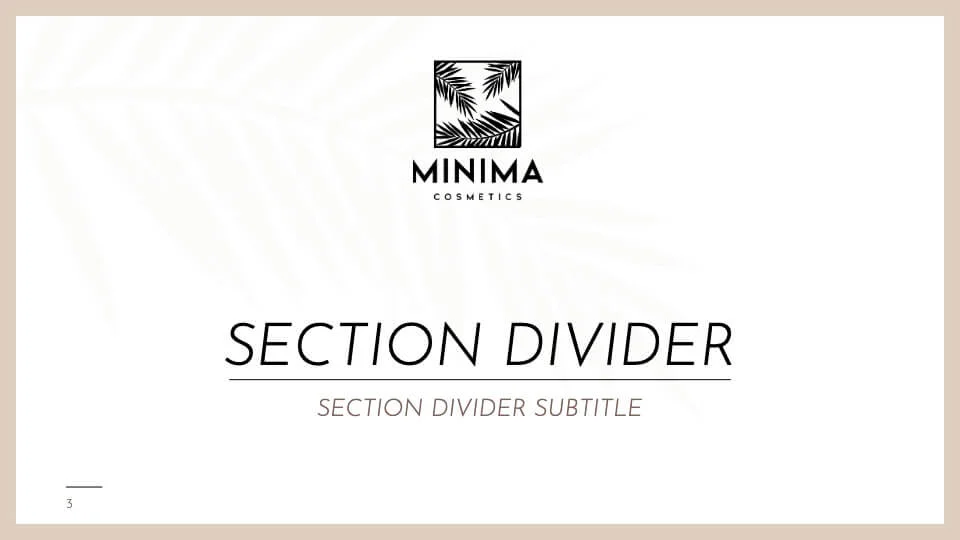 Section Divider