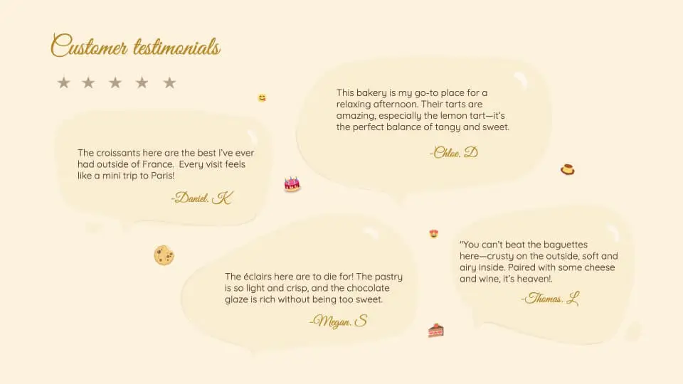 Customers Testimonials