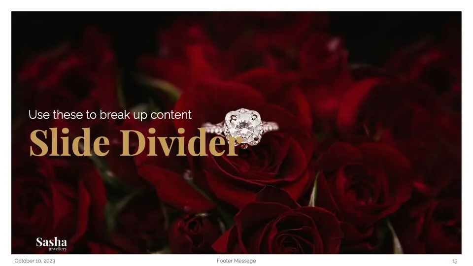 Slide Divider