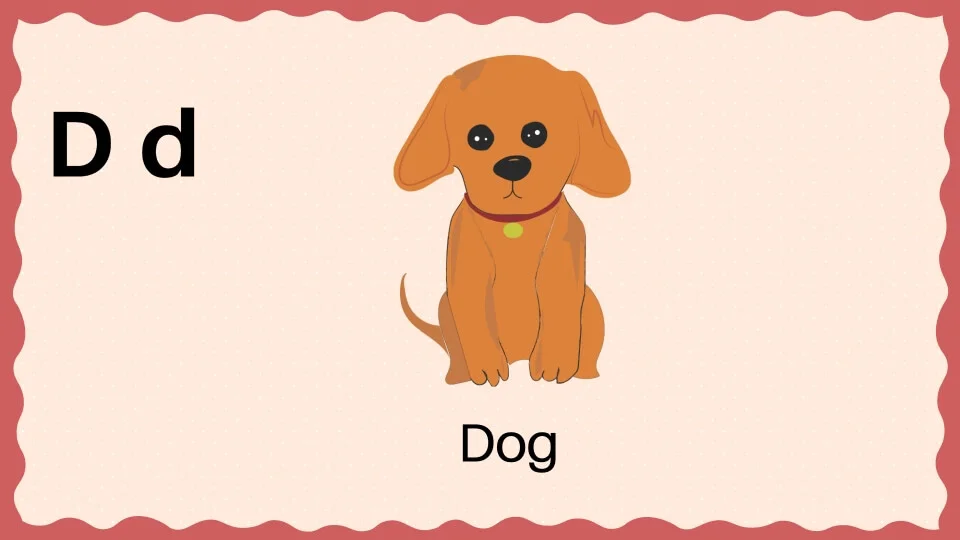 Kids D Letter