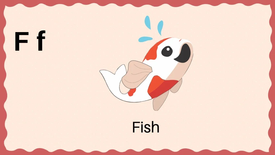 Kids F Letter