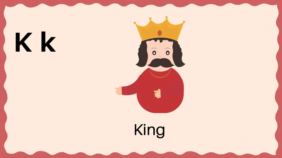 Kids K Letter