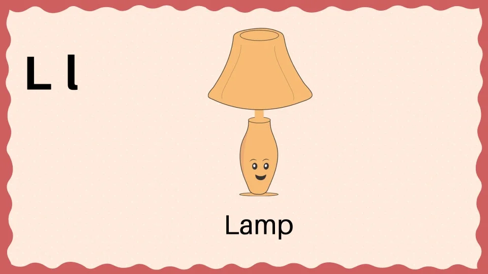 Kids L letter