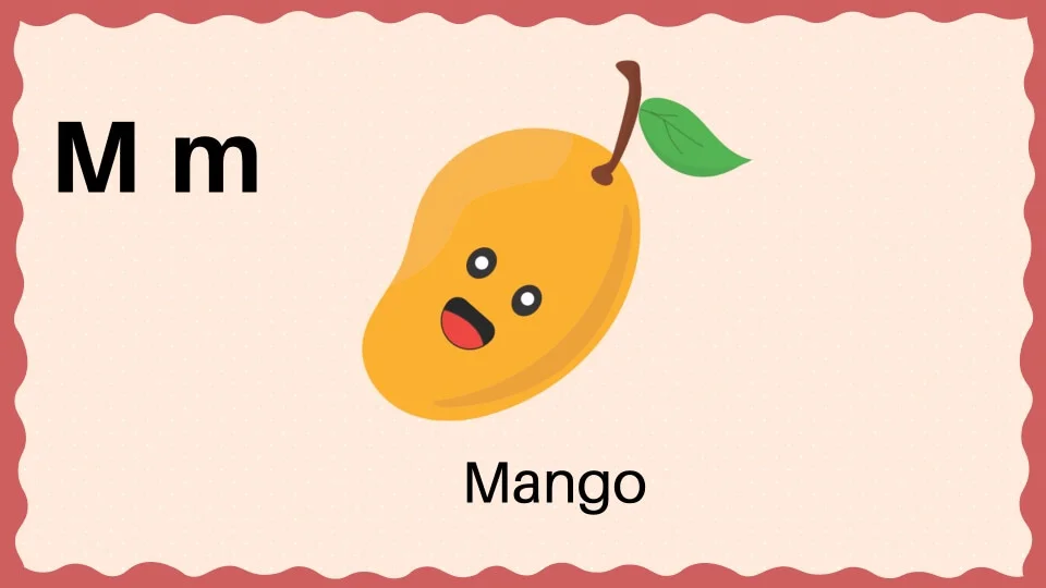 Kids M Letter