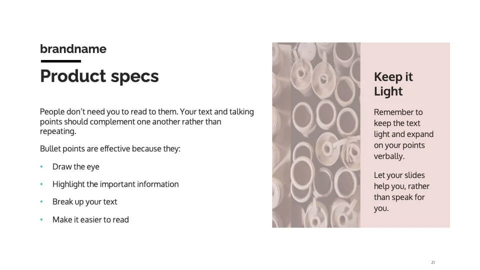 Product Specs