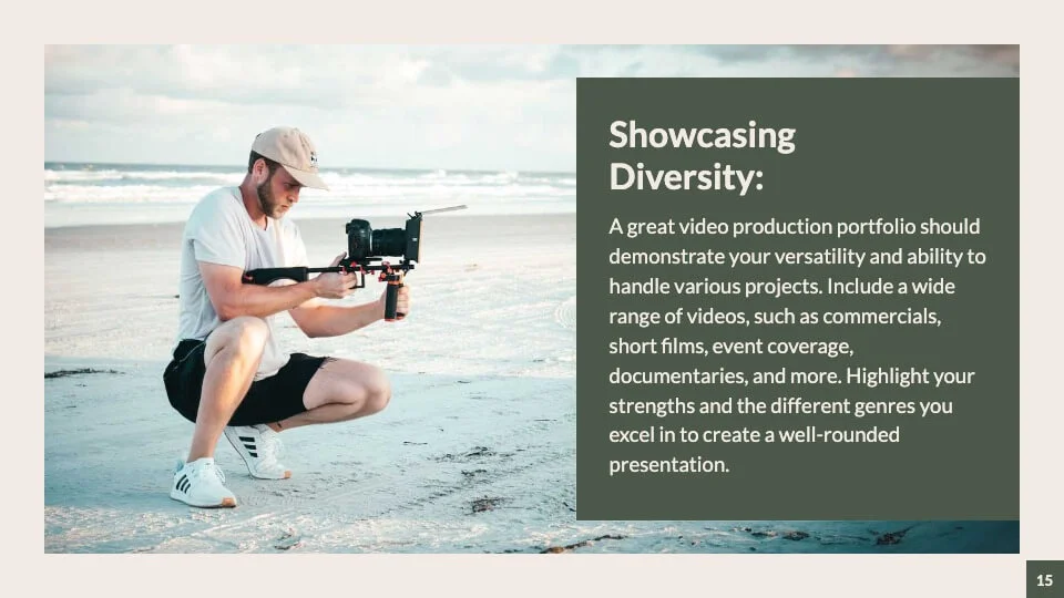 Showcasing