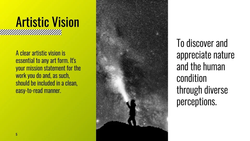Artistic Vision