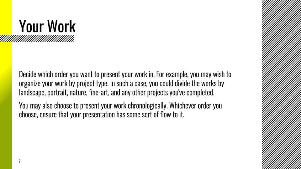 Your Work