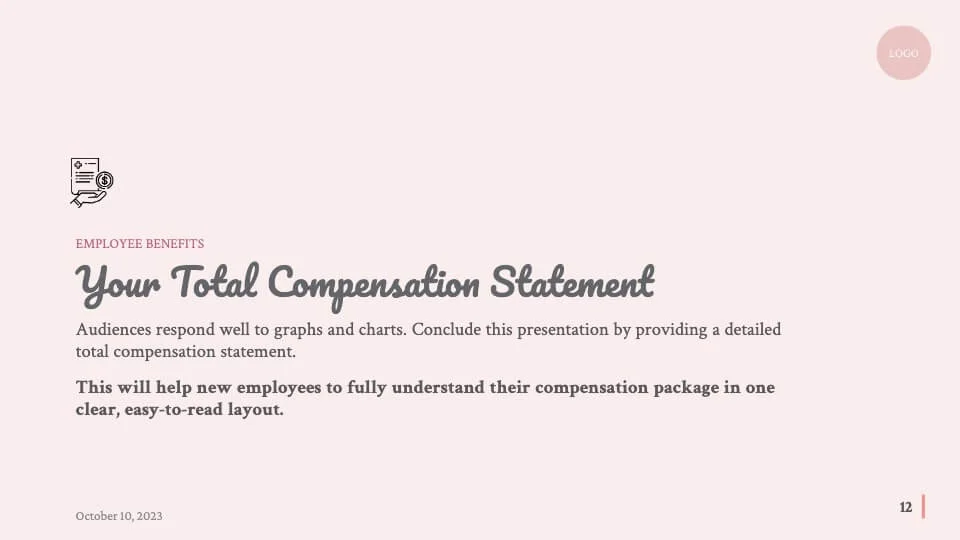  Total compensation statement