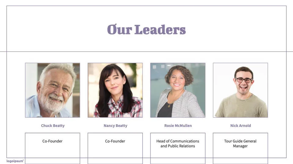  Our leaders