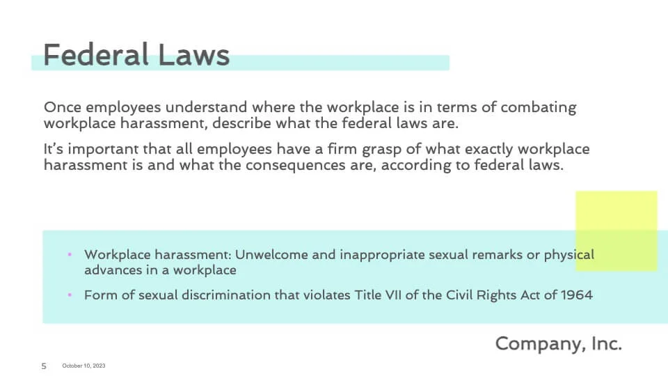 Federal laws
