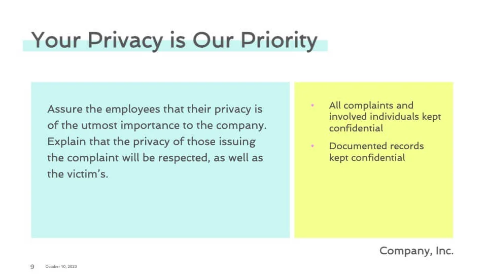 Privacy protections
