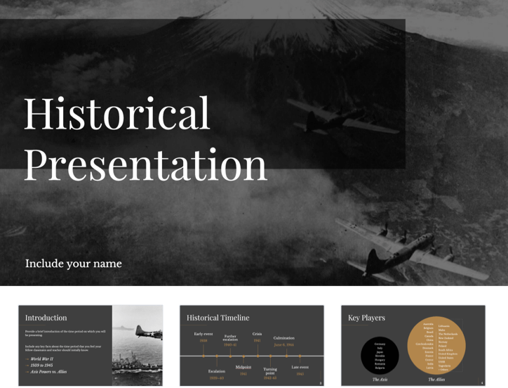 War Powerpoint Template