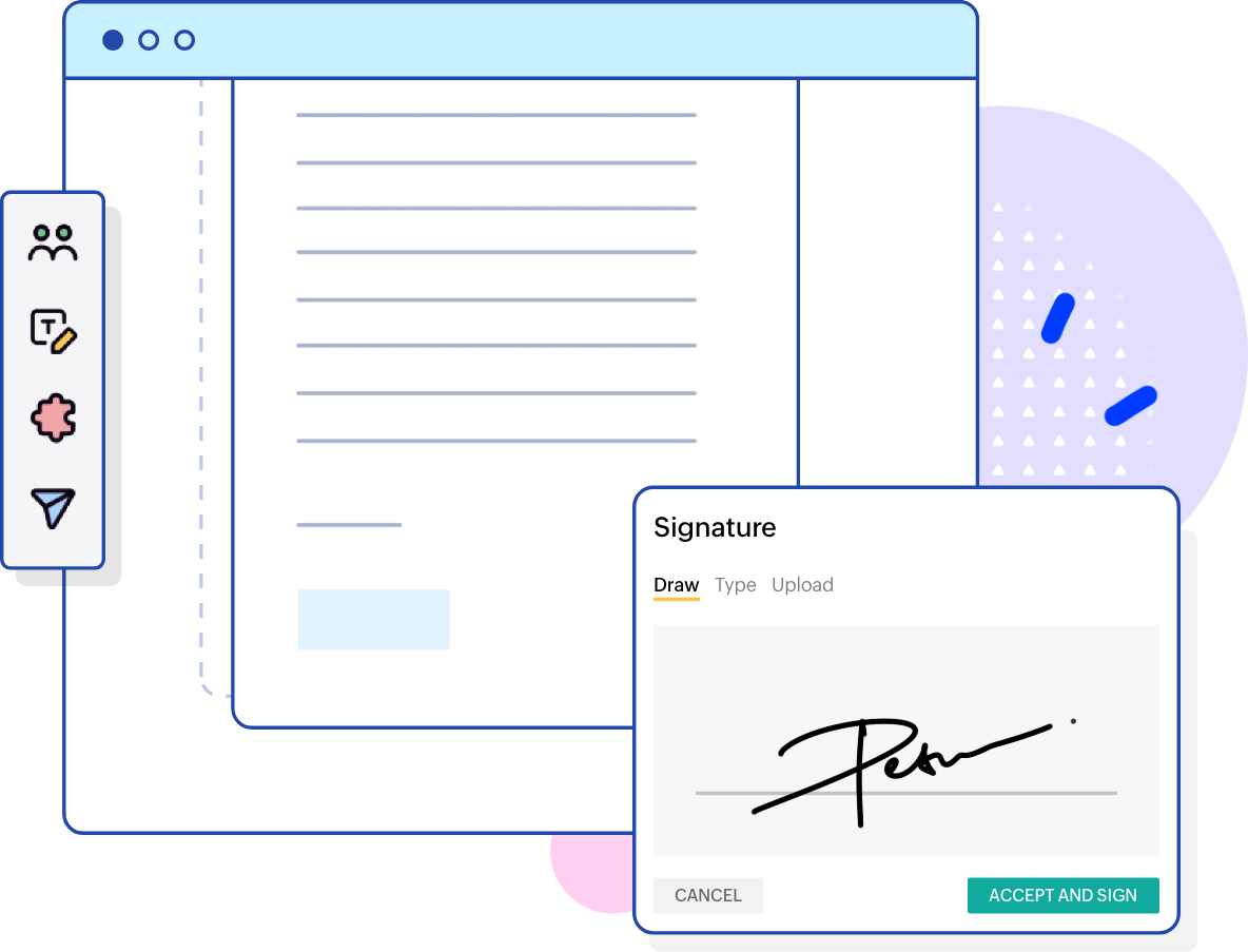 Electronic signature for contracts
