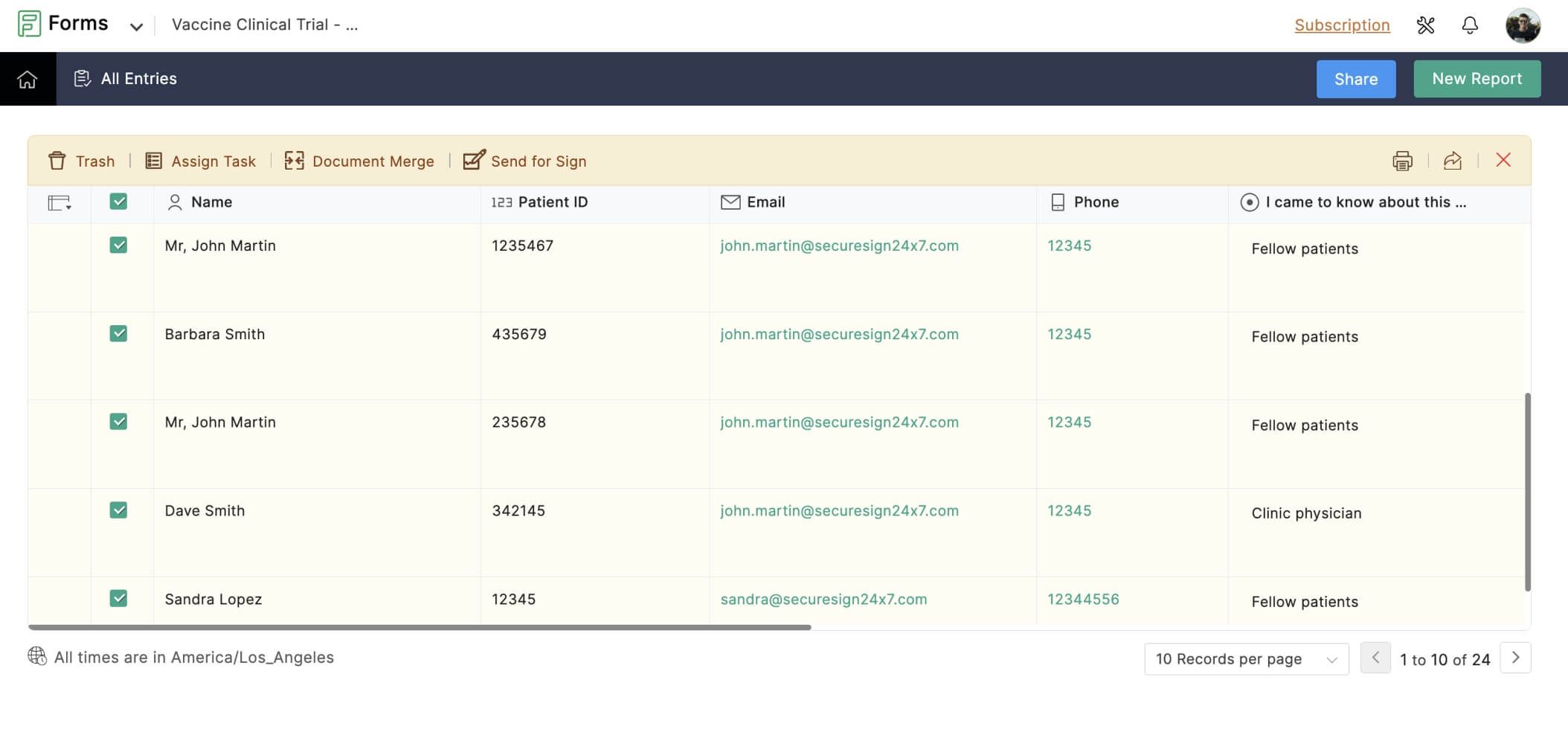 Embed URLs and QR codes