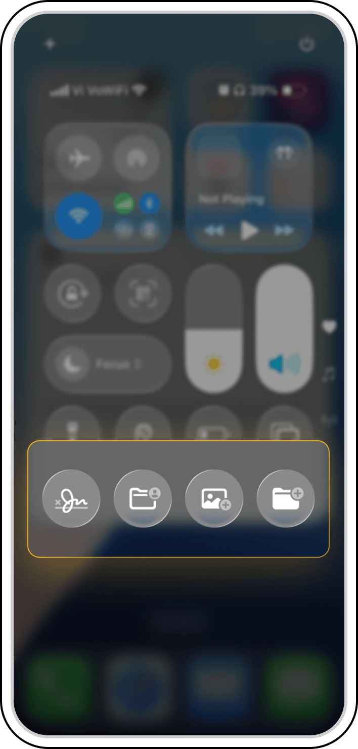 E-sign in iOS | iPhone e-sign app with AI | Zoho Sign