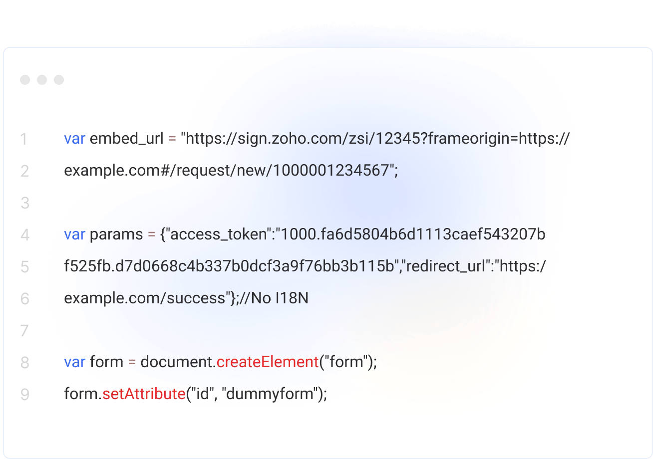 embed sending