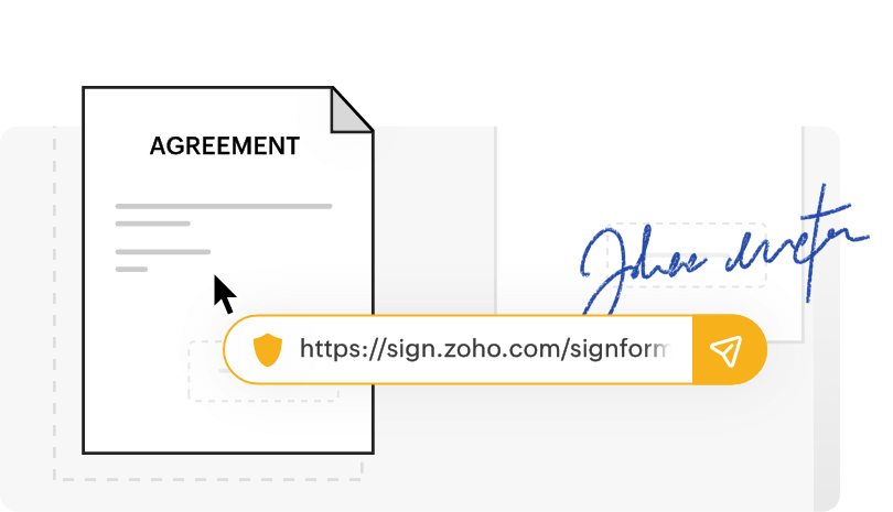 Self-service document signing process