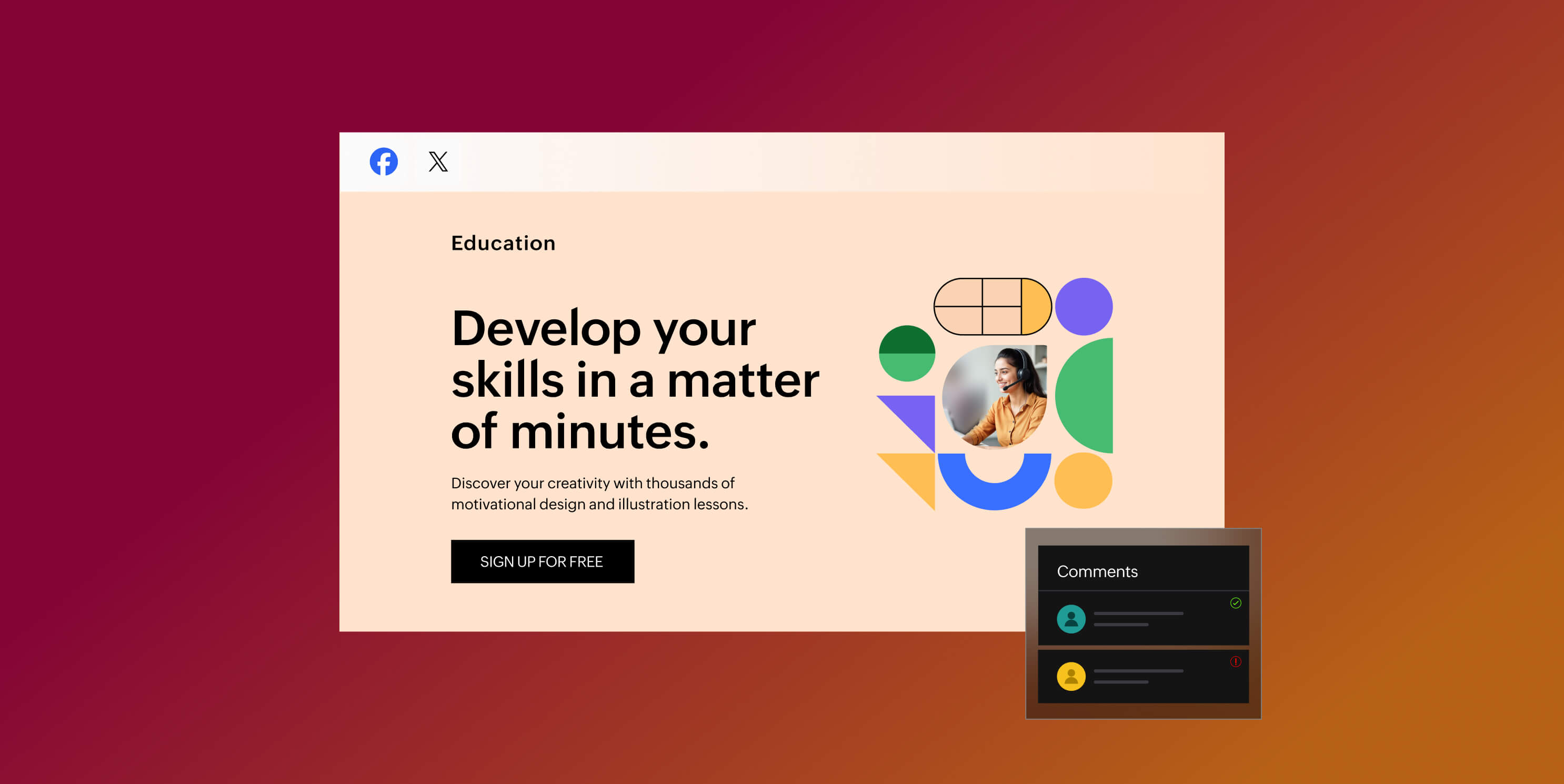 Community-driven social engagement to stay connected 24/7