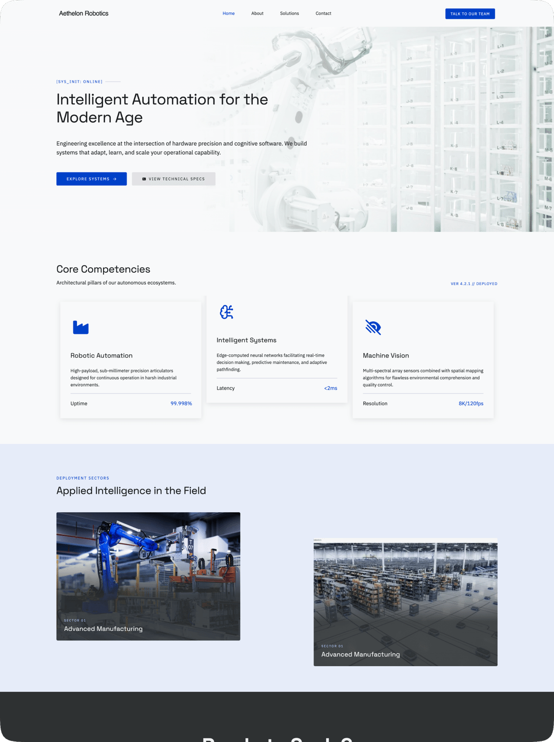 Law firm website template