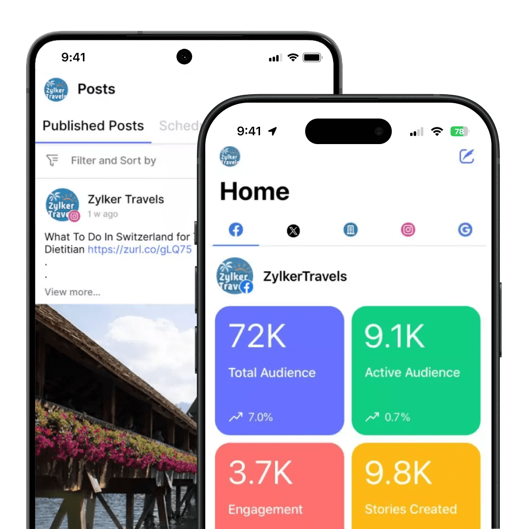 Manage your social media wherever you are