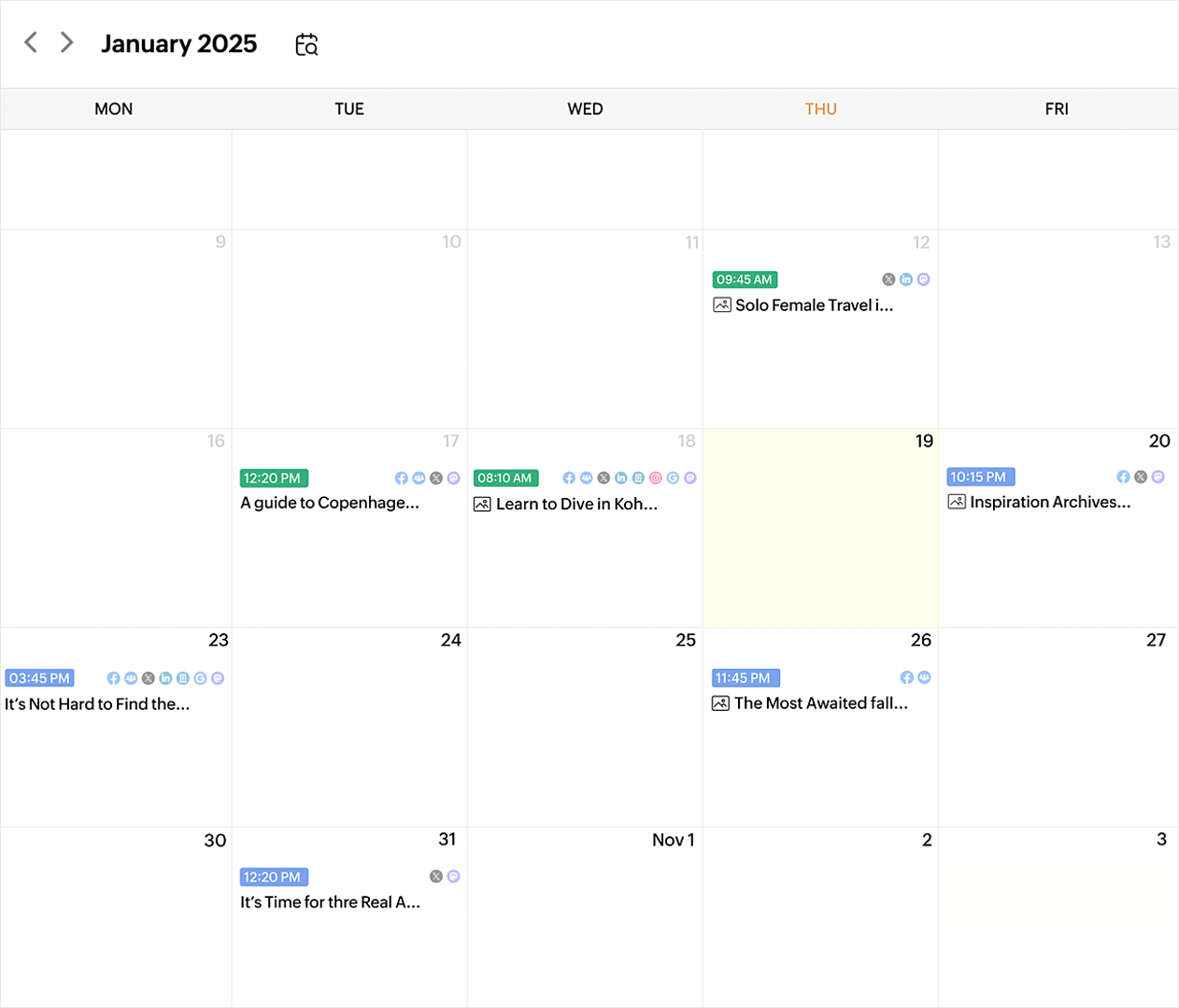 Social Media Tool to Publish & Schedule Posts | Zoho Social