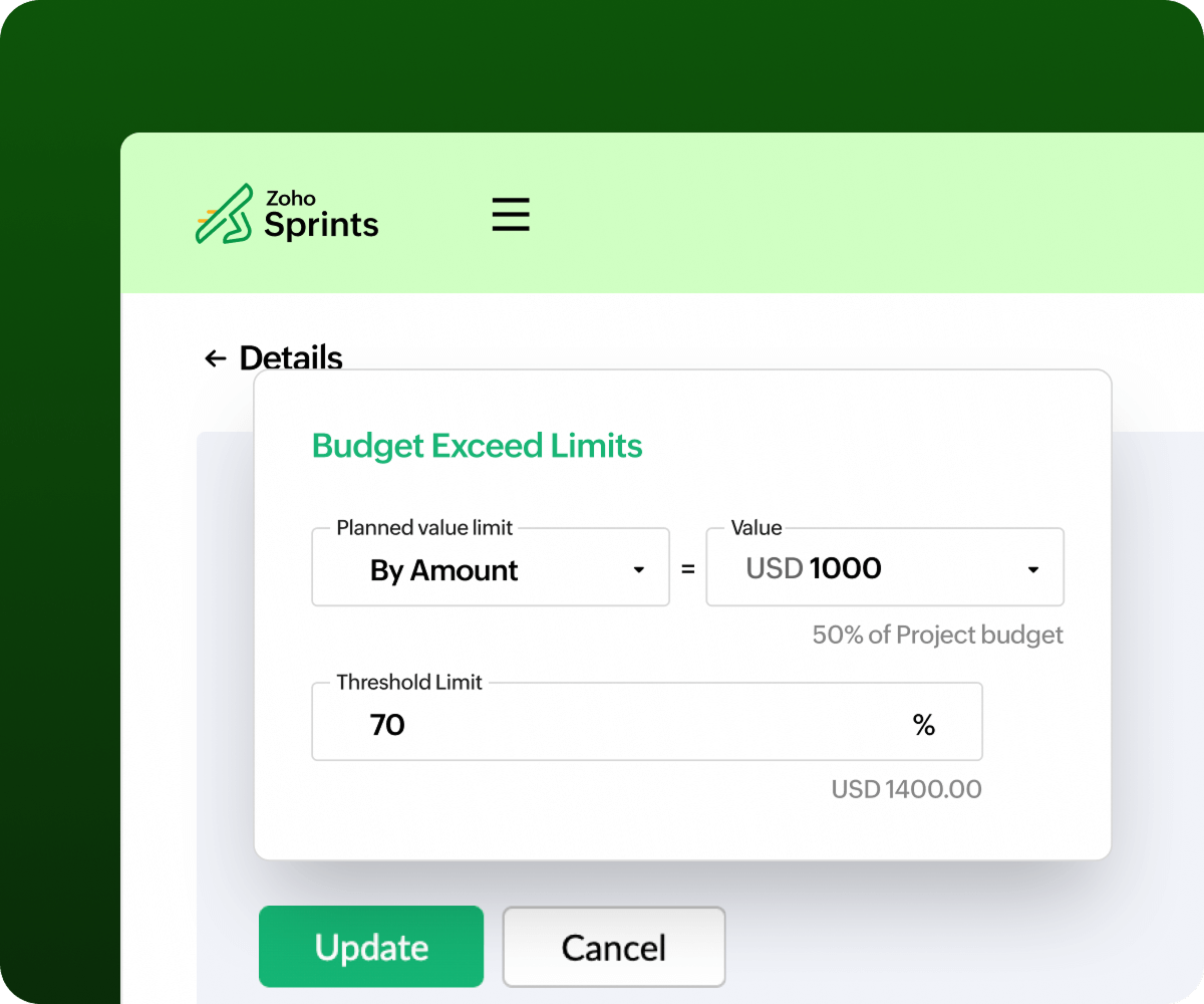 Project expense management