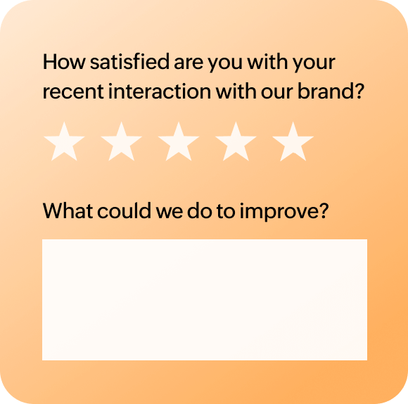 brand survey rating