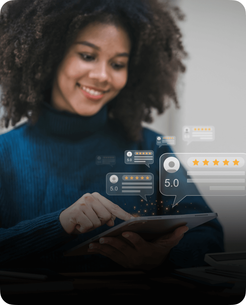 Monitor customer satisfaction