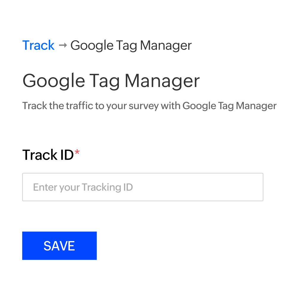 Google Tag Manager (GTM) tracker