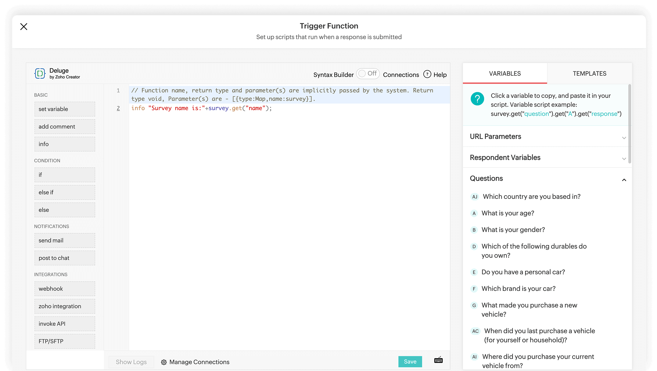 Automate complex workflows