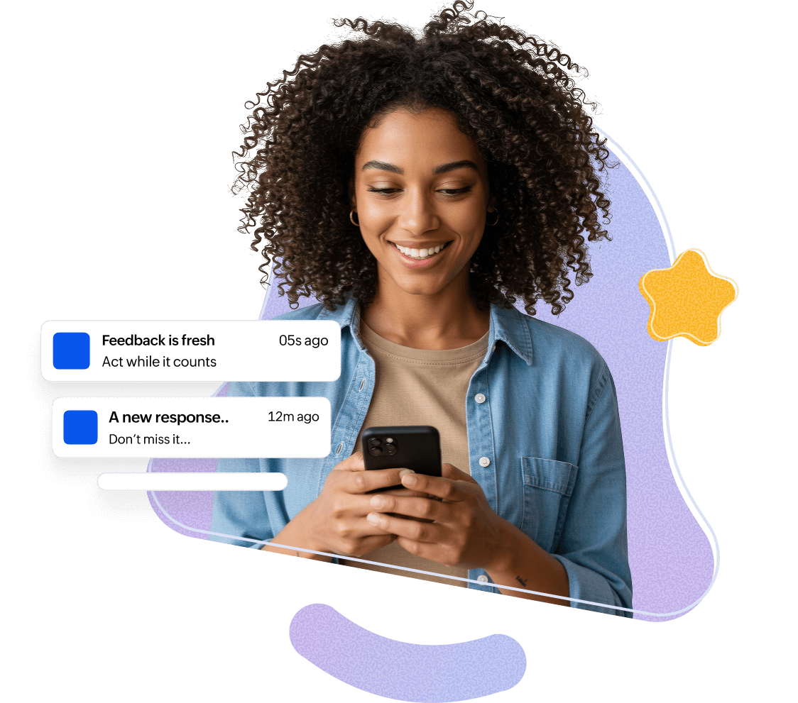 Survey response notifications: Don't miss a response