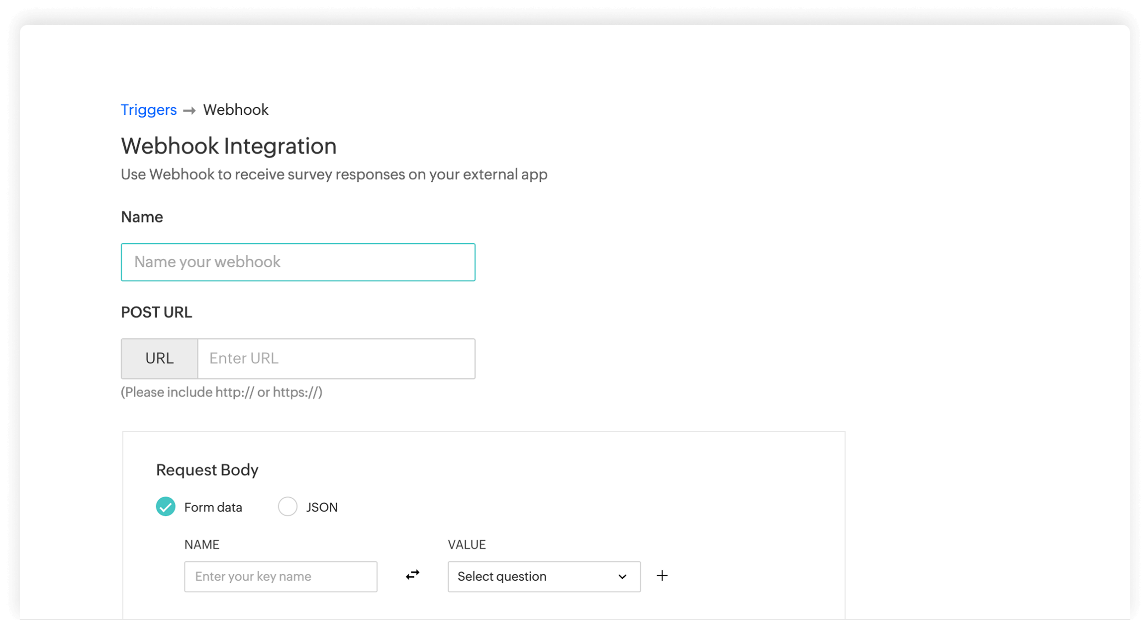 Webhooks Move data where you need it