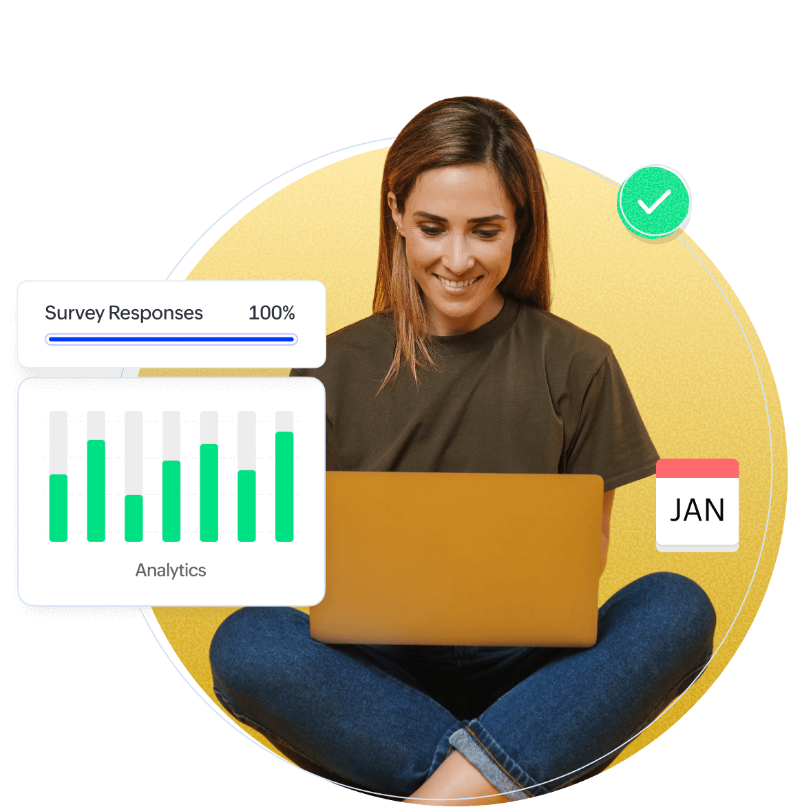 Why surveys perform significantly better in January