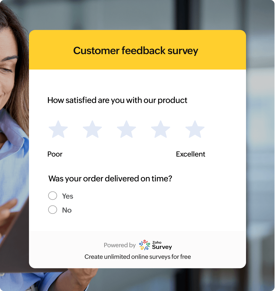 Customer feedback survey