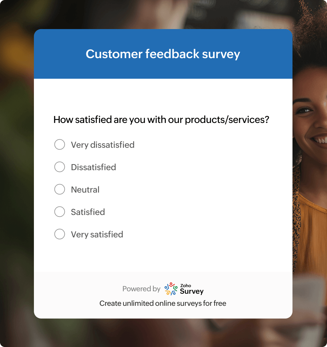 Customer feedback surveys