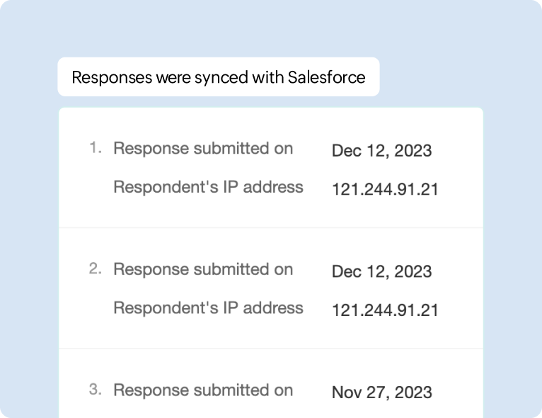 Fuel sales with feedback