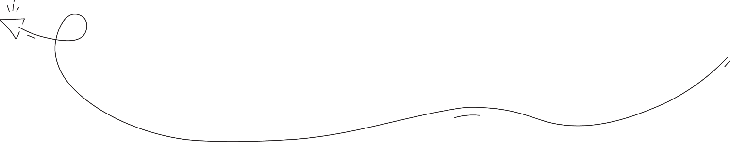 Survey banner arrow