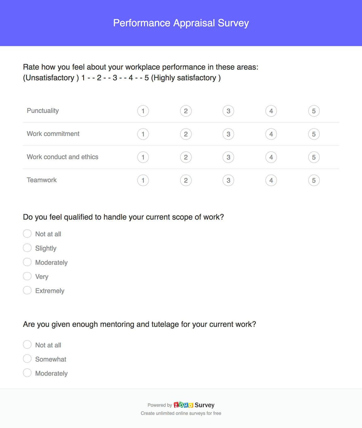 Zoho Survey zoho-survey