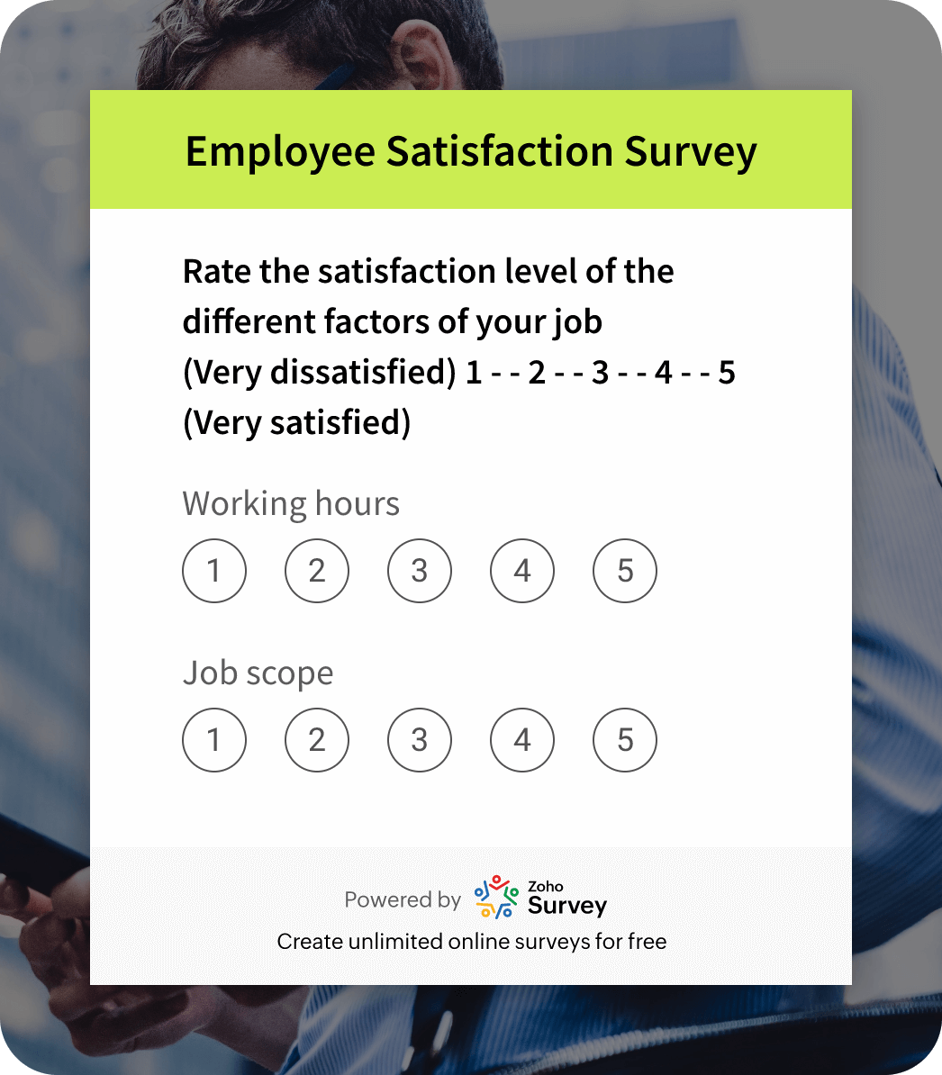 Employee satisfaction survey