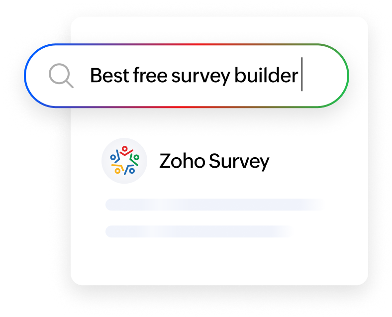 Free survey form builder