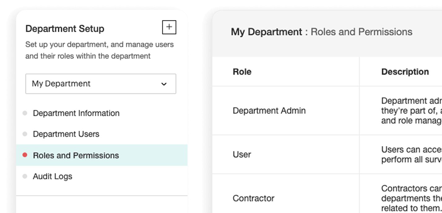 Multi-user access & role-based controls