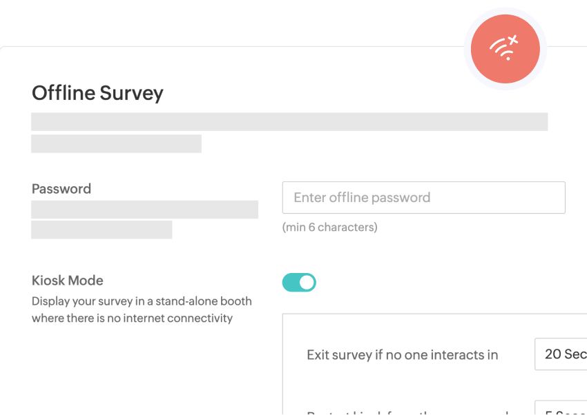 Offline response collection