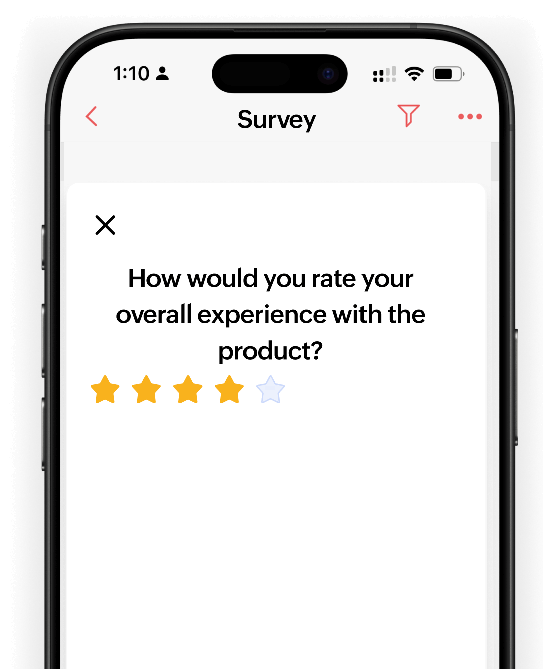 Mobile-friendly surveys
