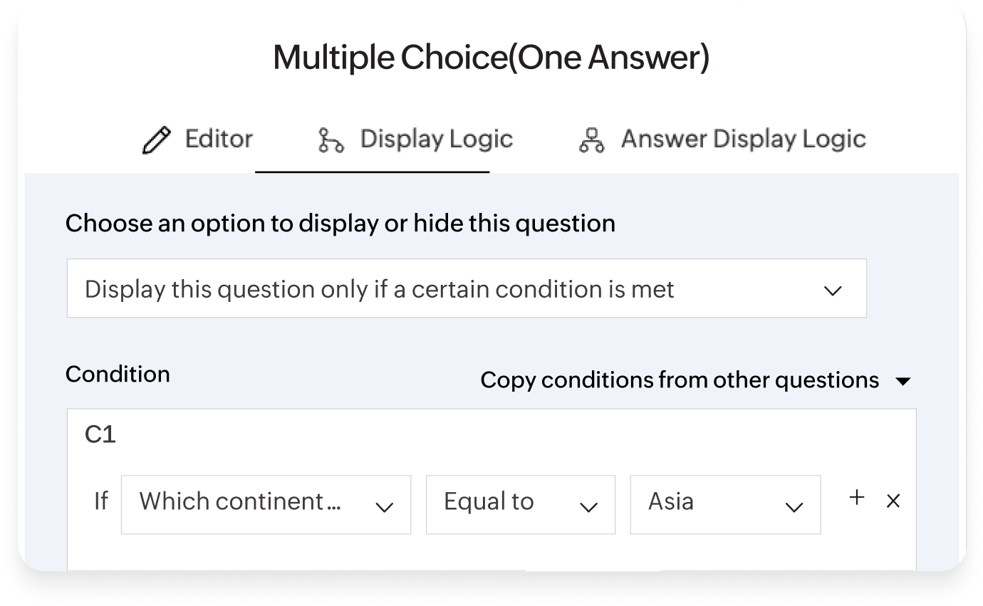 Ask the right questions